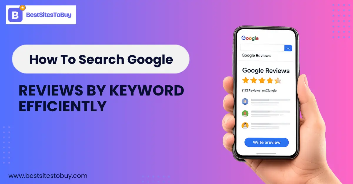 How To Search Google Reviews By Keyword Efficiently