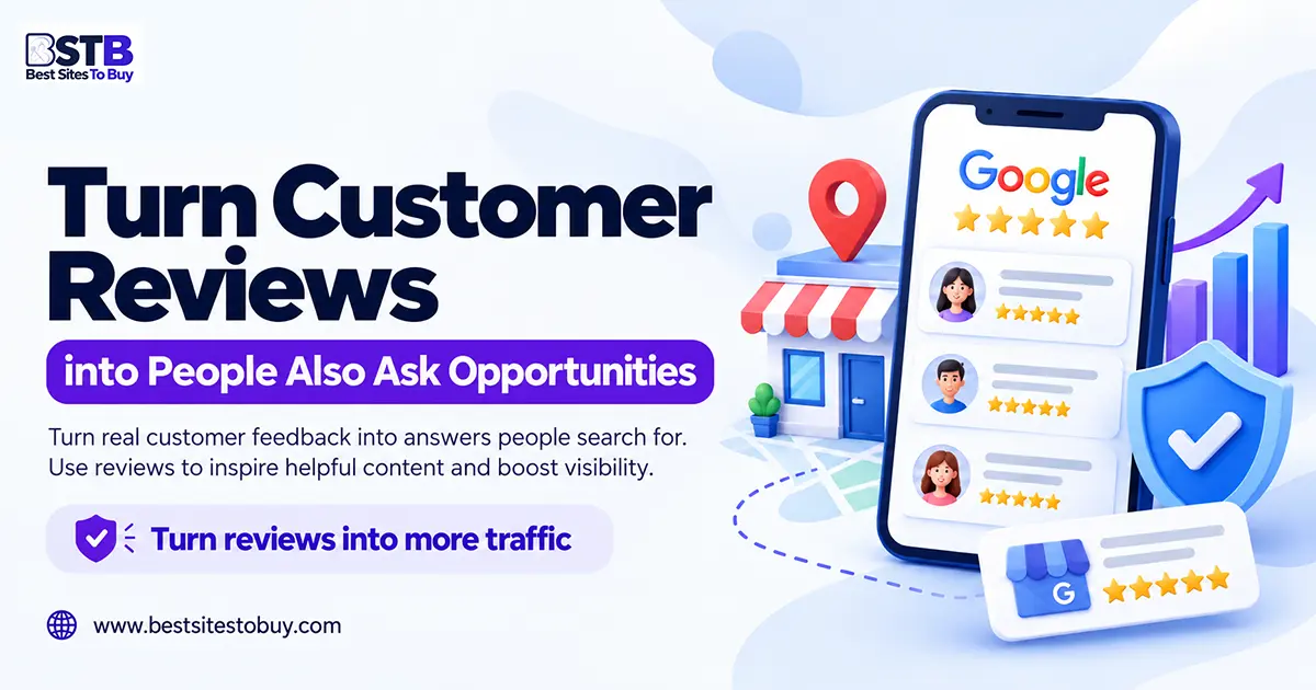 Turn Customer Reviews into People Also Ask Opportunities