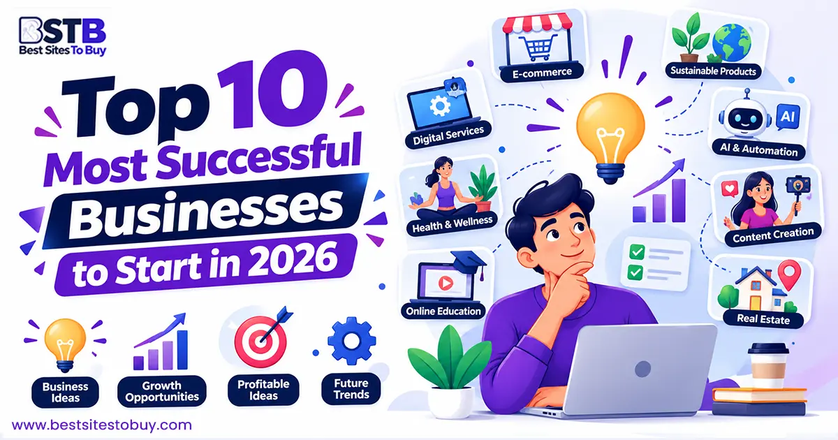 Top 10 Most Successful Businesses to Start in 2026