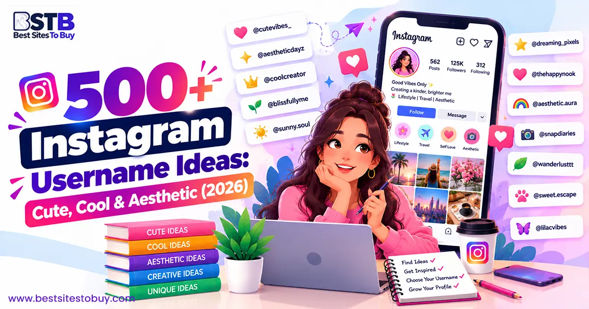 500+ Instagram Username Ideas: Cute, Cool & Aesthetic (2026)