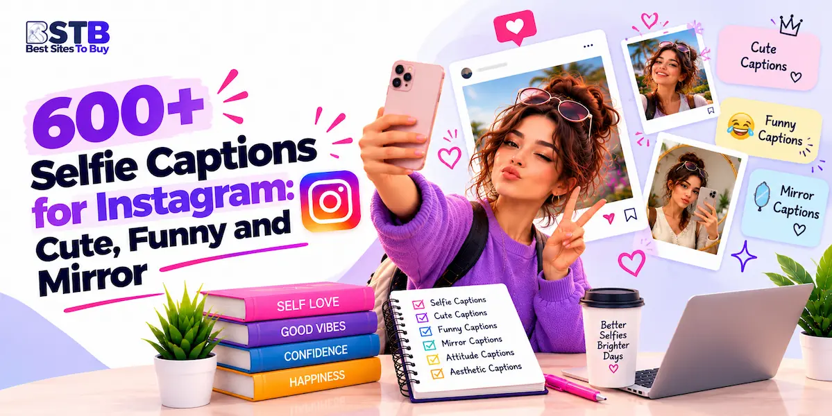 600+ Selfie Captions for Instagram: Cute, Funny and Mirror