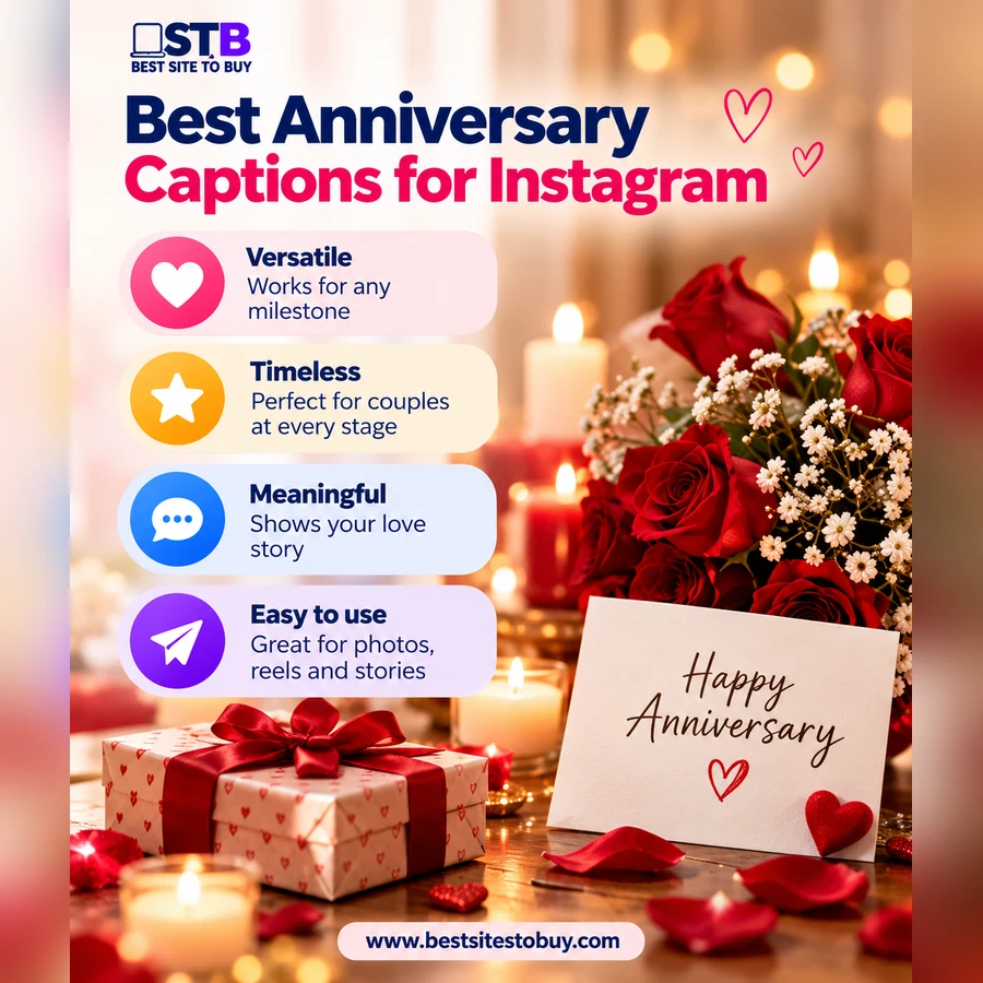 Best anniversary captions for Instagram