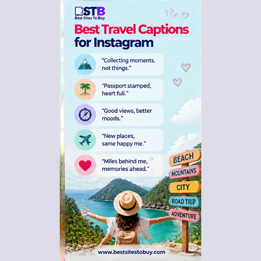 Best travel captions for Instagram