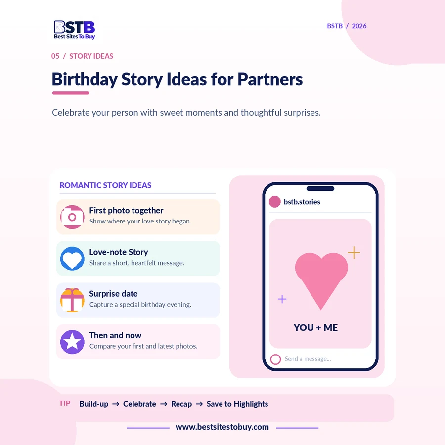 Birthday Story ideas for partners