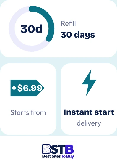 Buy Facebook comments from BuyCheapestFollowers at a glance: refill 30 days, instant start delivery, from $6.99