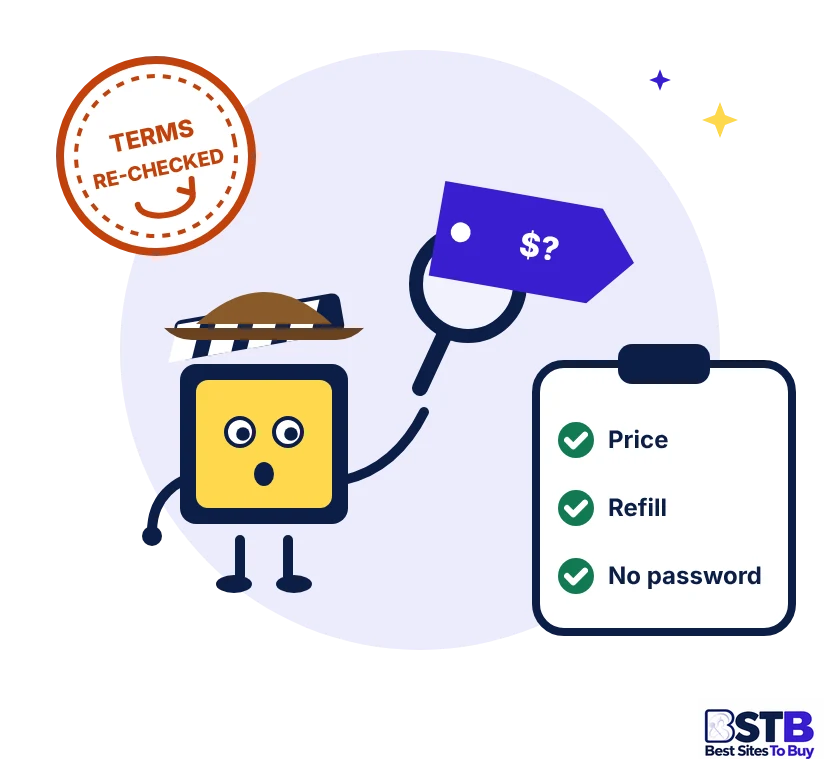 How BSTB checks sites to buy Facebook post likes