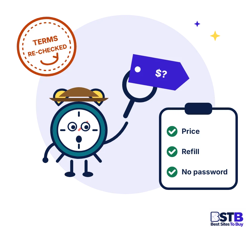 How BSTB checks sites to buy Instagram auto likes