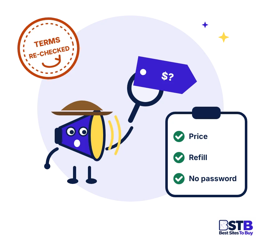 How BSTB checks sites to buy Instagram broadcast channel members