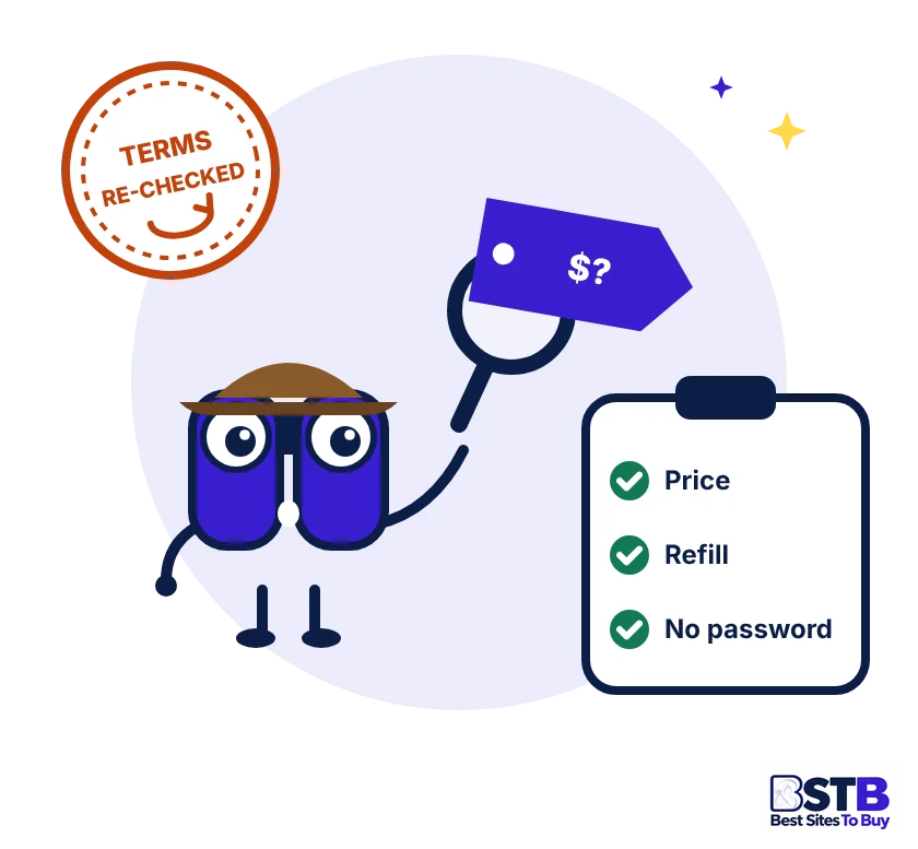 How BSTB checks sites to buy Instagram impressions
