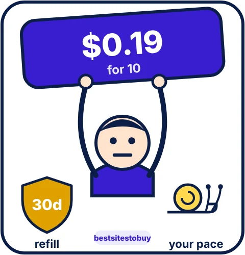 Buy Instagram Reels views from BuyCheapestFollowers at a glance: refill 30 days, your pace delivery, from $0.19