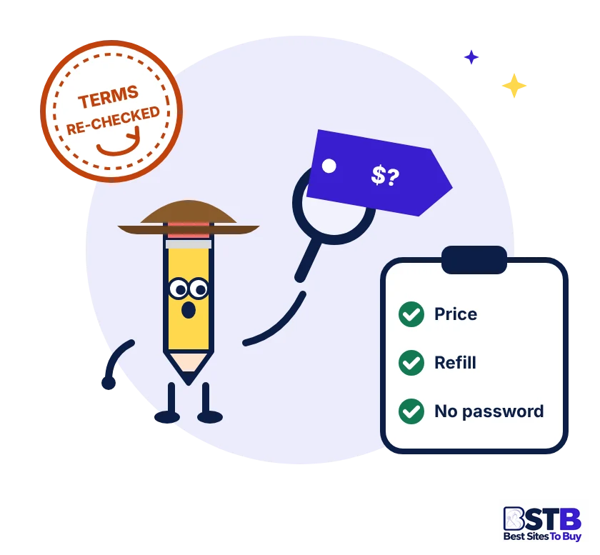 How BSTB checks sites to buy SoundCloud comments