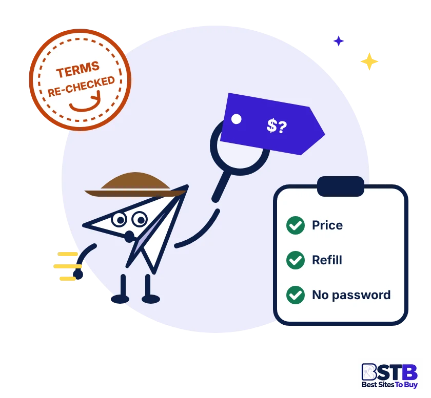 How BSTB checks sites to buy SoundCloud reposts