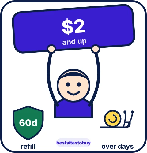 Buy SoundCloud reposts from Media Mister at a glance: refill 60 days, over days delivery, from $2.00