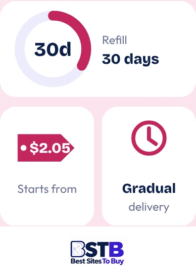 Buy Spotify followers from SidesMedia at a glance: refill 30 days, gradual delivery, from $2.05