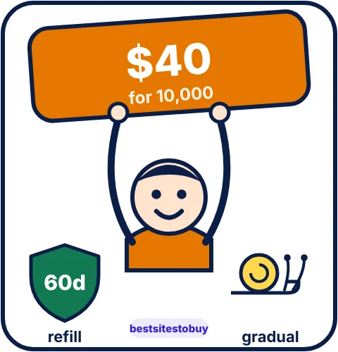 Buy Spotify plays from Media Mister at a glance: refill 60 days, gradual delivery, from $4.00