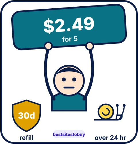 Buy TikTok comments from UseViral at a glance: refill 30 days, over 24 hr delivery, from $2.49
