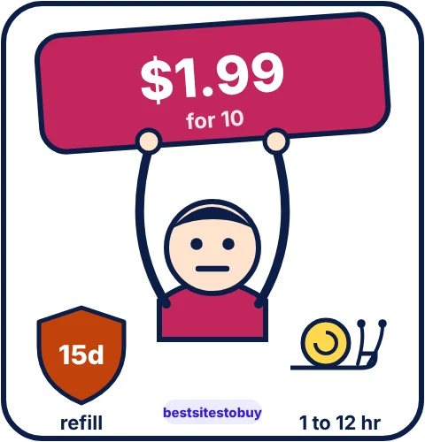 Buy custom TikTok comments from SocialBoss at a glance: refill 15 days, 1 to 12 hr delivery, from $1.99