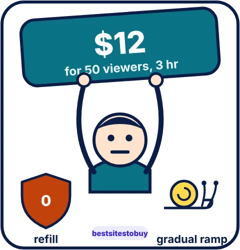 Buy TikTok live views from MySocialFollowing at a glance: refill None stated, gradual ramp delivery, from $12.00