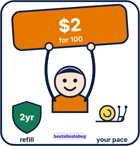 Buy TikTok saves from SMMSumo at a glance: refill 2 years, your pace delivery, from $2.00