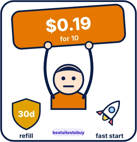 Buy TikTok shares from BuyCheapestFollowers at a glance: refill 30 days, fast start delivery, from $0.19