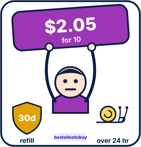 Buy TikTok shares from UseViral at a glance: refill 30 days, over 24 hr delivery, from $2.05