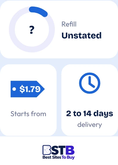 Buy TikTok views from Stormviews at a glance: refill Unstated, 2 to 14 days delivery, from $1.79