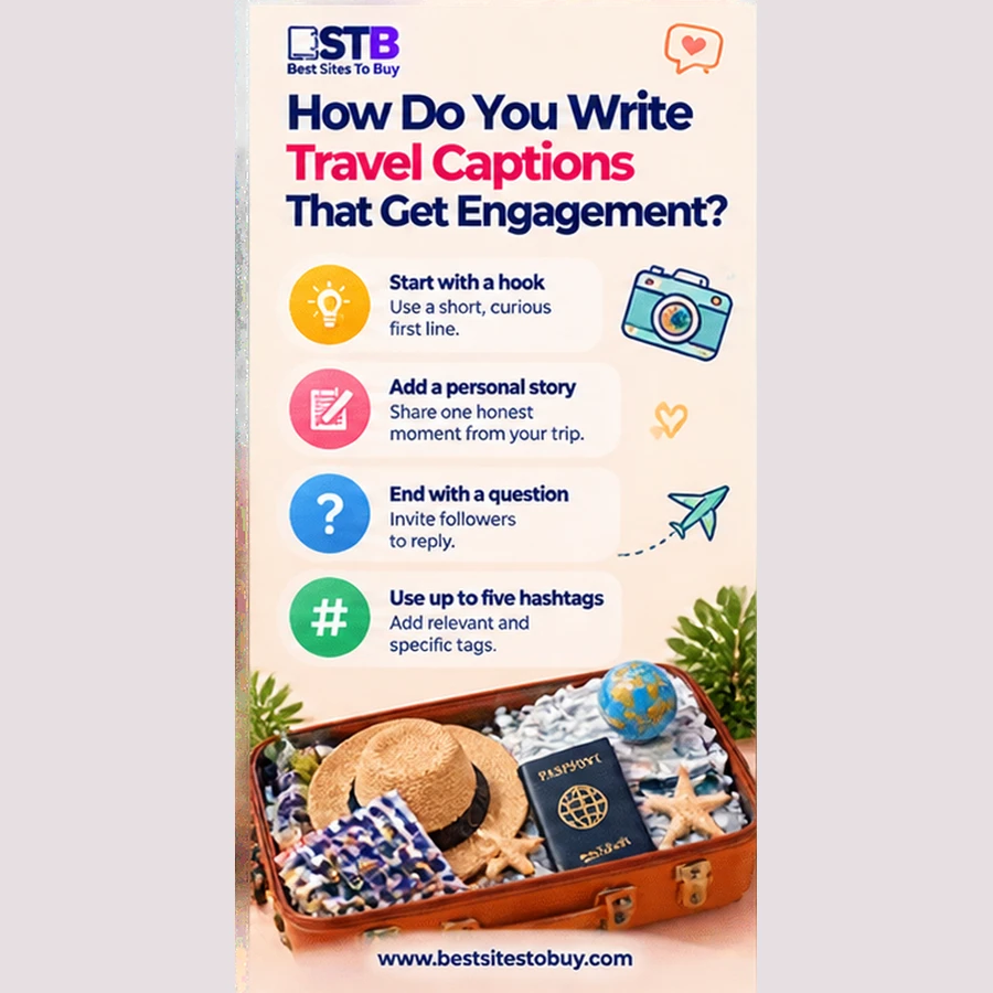 How to write travel captions that get engagement