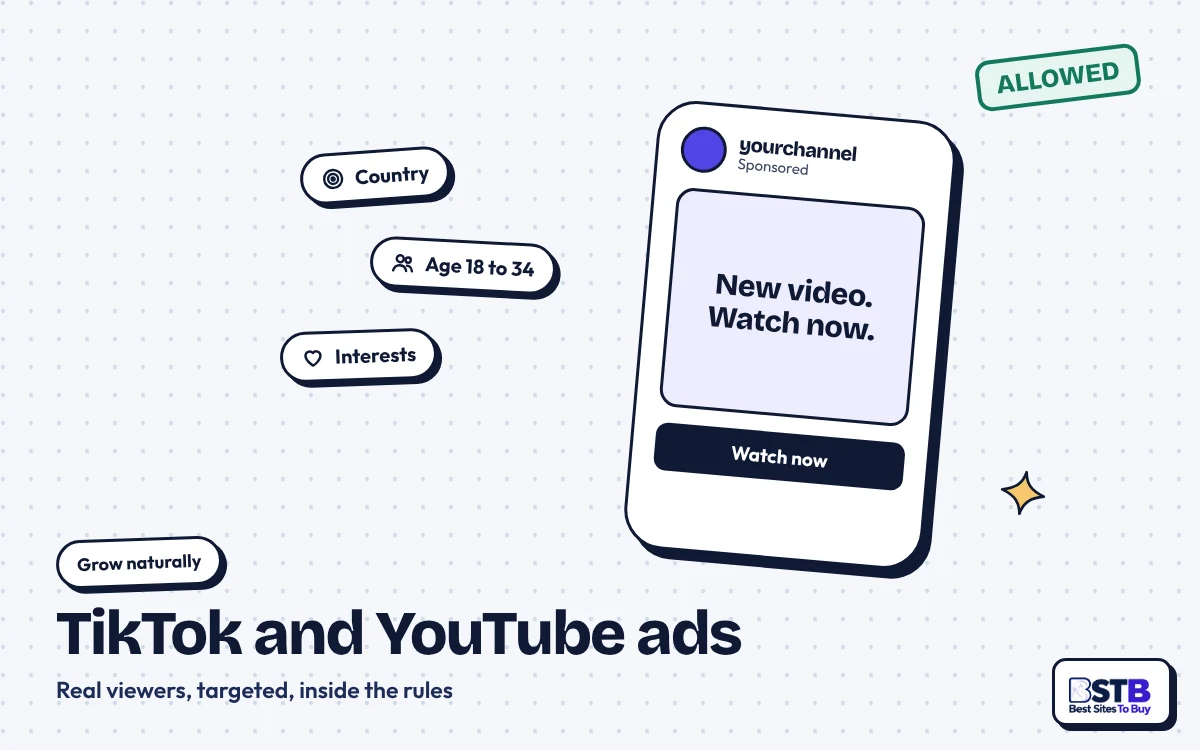 Media Mister alternative: a sponsored video post with country, age and interest targeting stickers, stamped Allowed