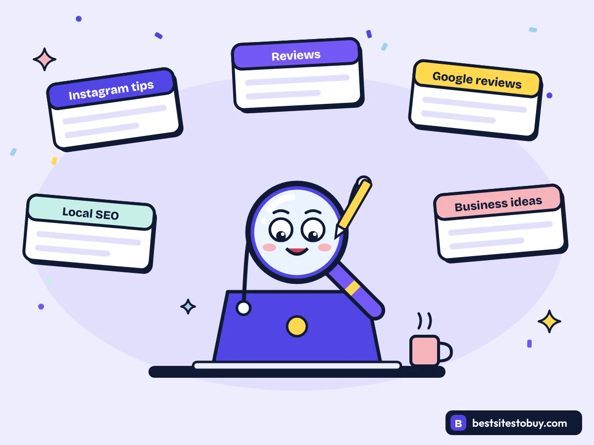 Olivia Smith blog articles on Instagram tips, reviews, Google reviews, local SEO and business ideas
