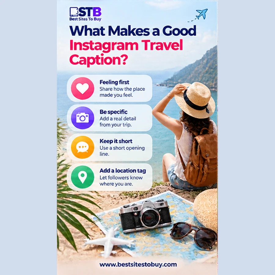 What makes a good Instagram travel caption