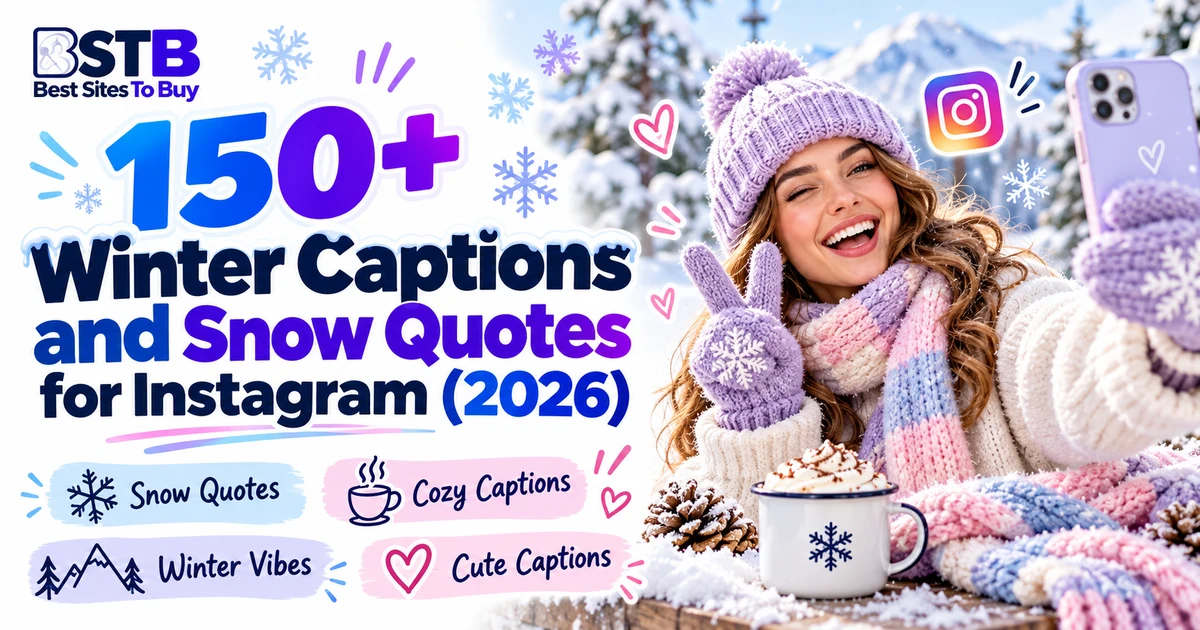 150+ Winter Captions for Instagram