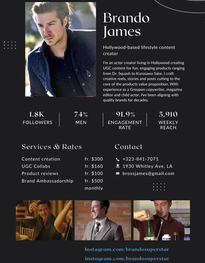 Brando James ( brandosuperstar )