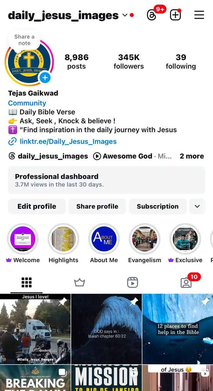 Tejas Sanjay Gaikwad ( dailyjesusimages )