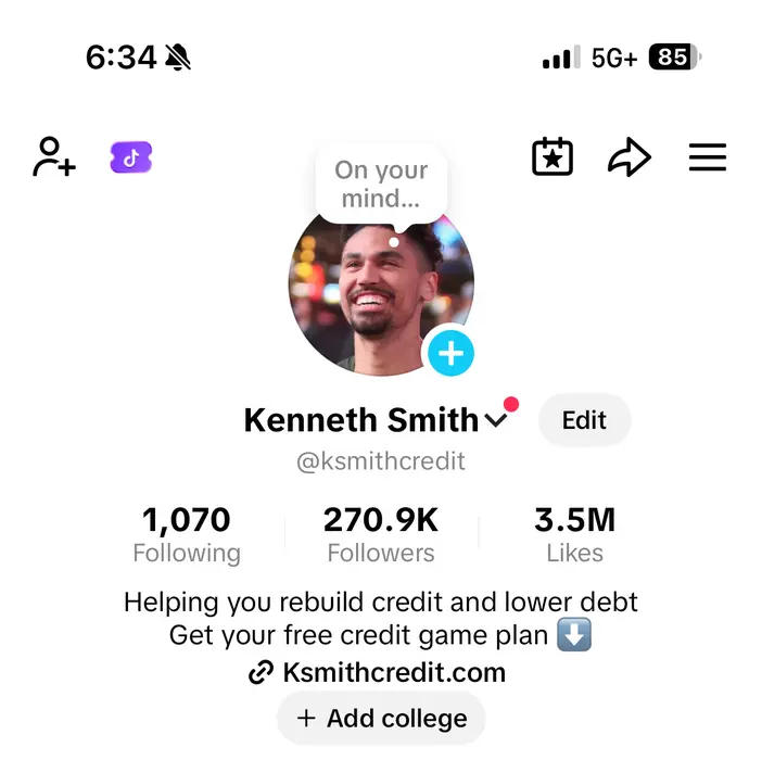 Kenneth Smith ( ksmithcredit )