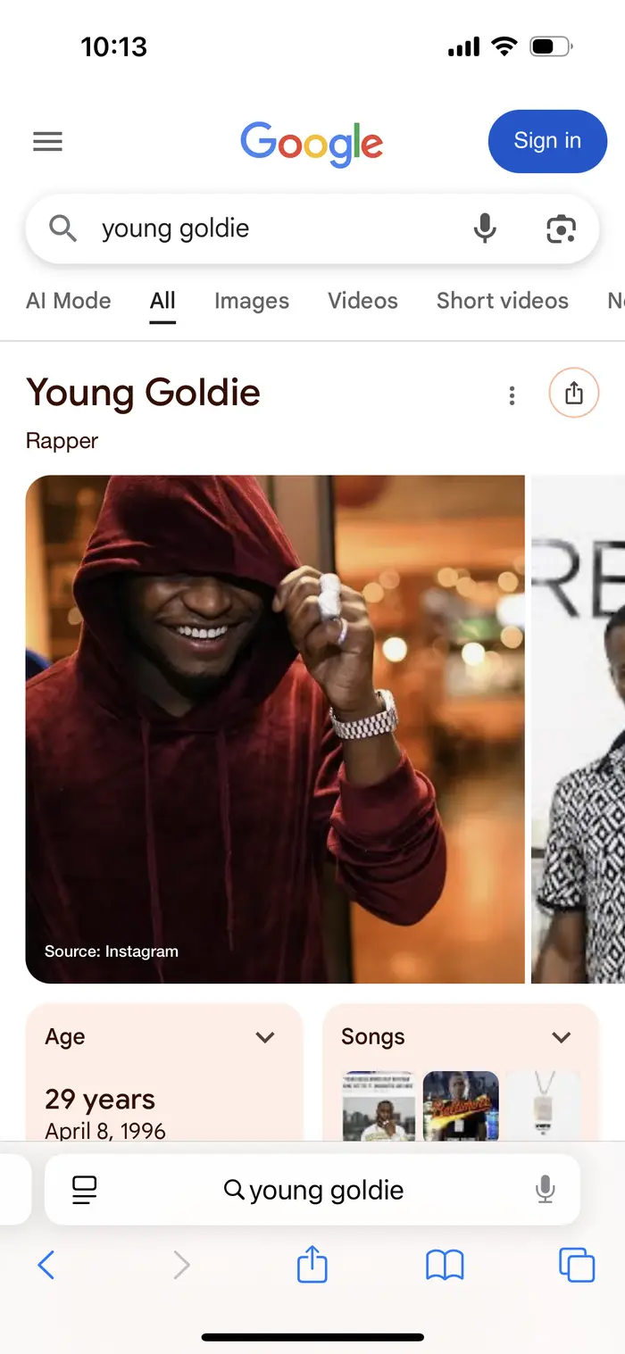 Young Goldie ( younggoldie )